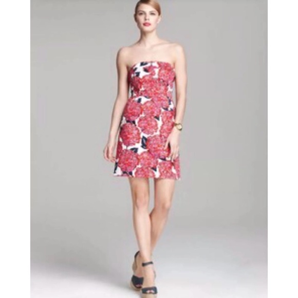 vineyard vines strapless dress